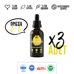 Hempa Natural Kenevir Tohumu Yağı 50ml x3 (150ml)