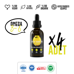 Hempa Natural Kenevir Tohumu Yağı 50ml x 4 (200 ml)