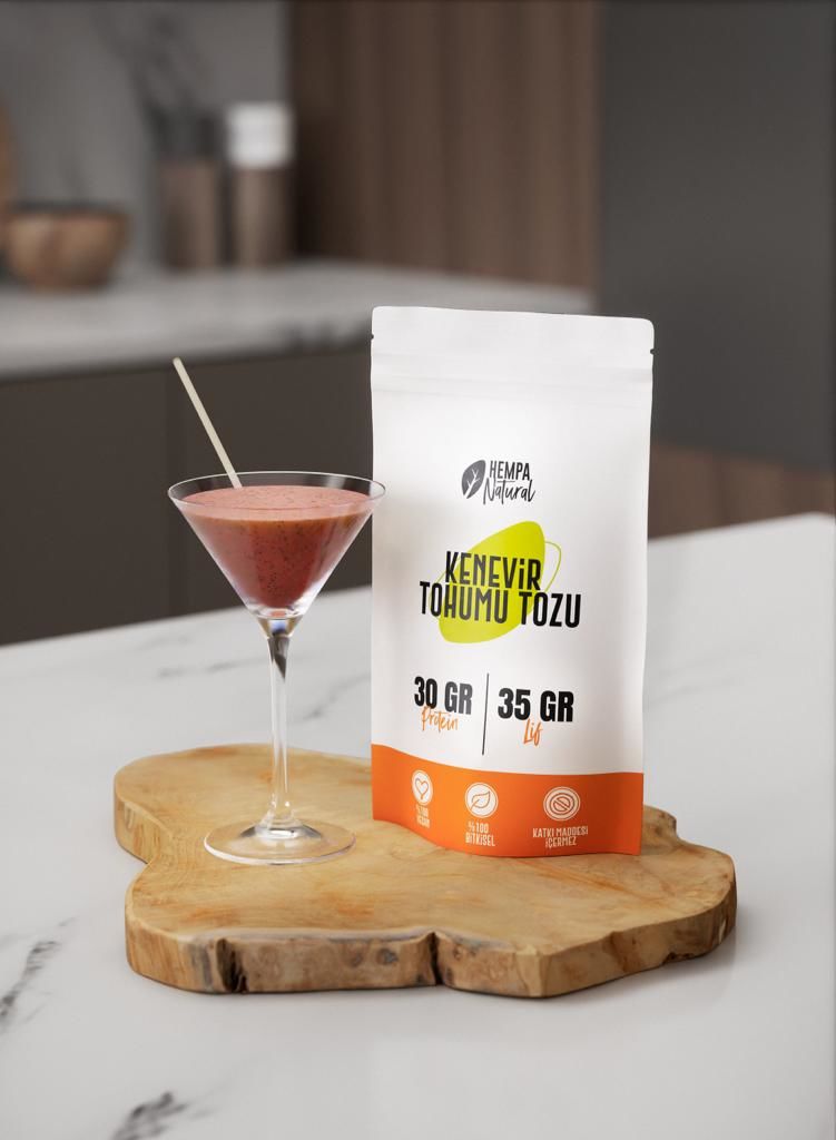 Hempa Natural Kenevir Tohumu Tozu 200 gr